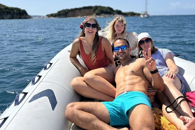 Speedboat Tour Swimming in the Five Island of Ksamil - The five islands from the water