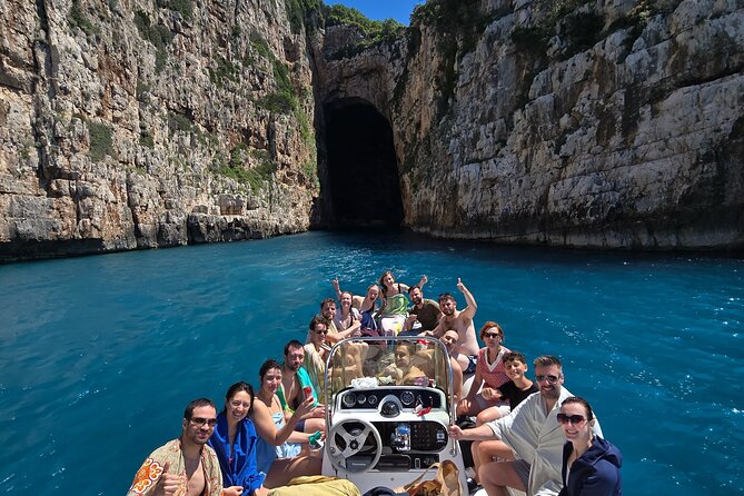 Speedboat Tour to Sazan Island, Haxhi Ali Cave and Marine Park - Sazan Island: Forty Minutes of Military History and Sea Time