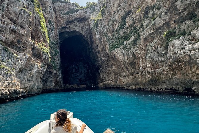 Speedboat Tour to Sazan Island, Haxhi Ali Cave and Marine Park - Haxhi Ali Cave: Thirty-Five Minutes for Snorkeling