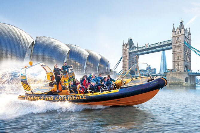 Speedboat 'Ultimate Tower Blast' from Tower Millennium Pier - 40 minutes - The Tower of London and the first river views