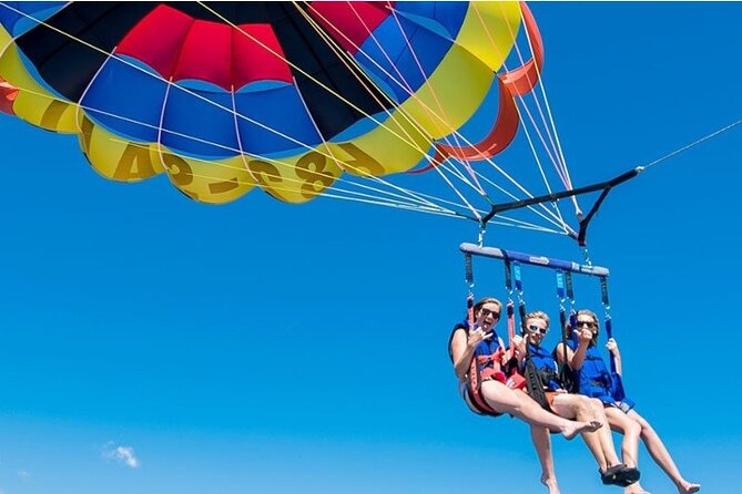 Speedboats and Parasailing Combo - Bavaro Beach and the afternoon departure