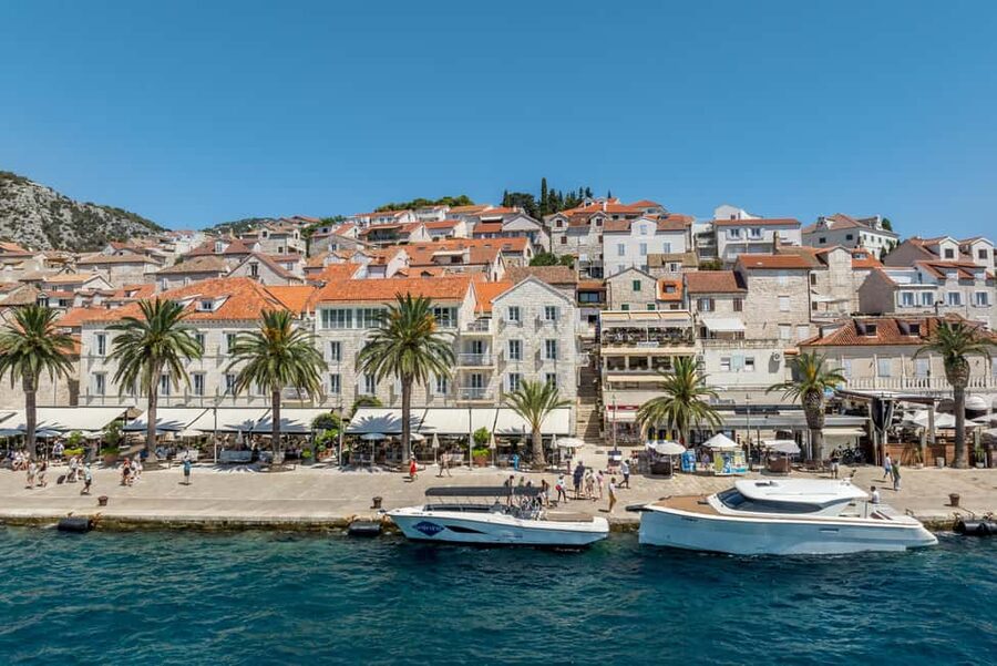 Split: Blue Cave, Vis and Hvar Small Group Speedboat Tour - Hvar offers two hours to choose your own pace