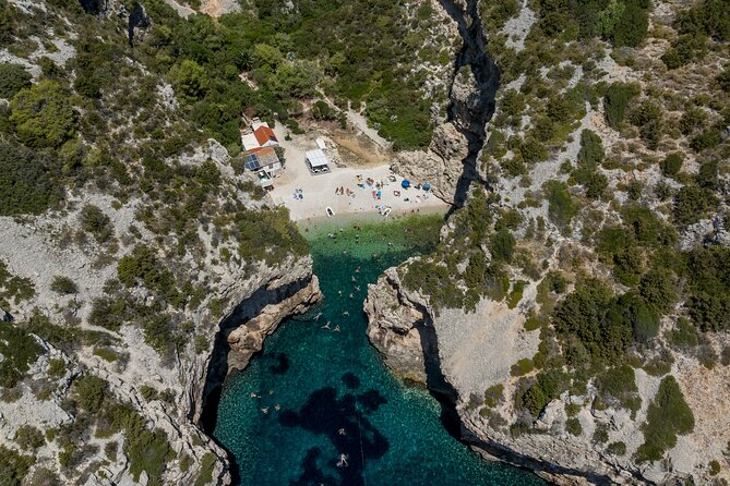 Split/Trogir: Blue Cave, Vis, and Hvar Speedboat Day Tour - Budikovac’s Blue Lagoon is the best swim stop
