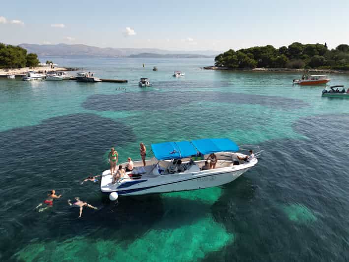 Split/Trogir: Half-Day 3-Island Speedboat Adventure - Duga Cove and Beach Bar Borkko