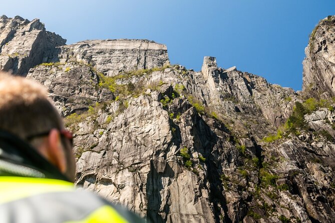 Stavanger: Guided Lysefjord Safari on Speedboat - Hengjanefossen, where the water earns its nickname