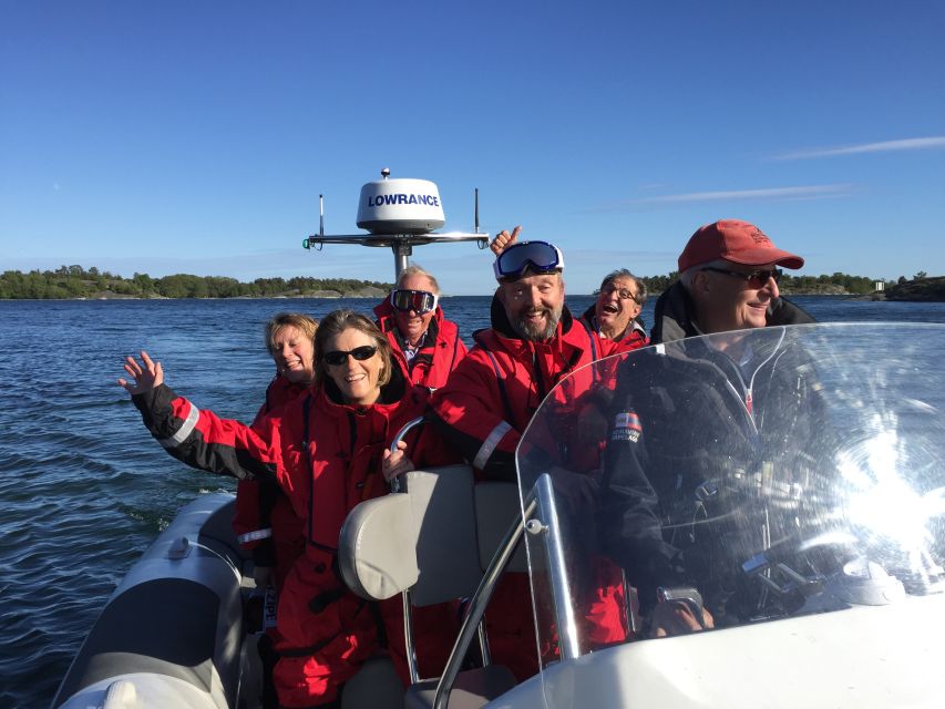 Stockholm Archipelago RIB Speed Boat Tour with Swedish Fika - Stockholm’s waterfront sights in one quick loop