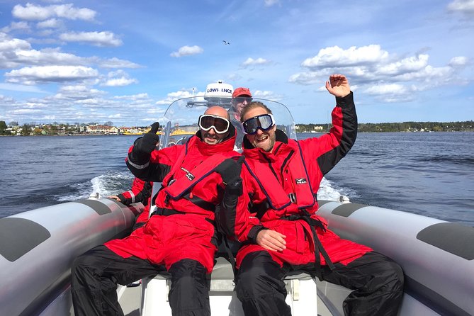 Stockholm RIB Speed Boat Tour - Wooden villages and rocky islands