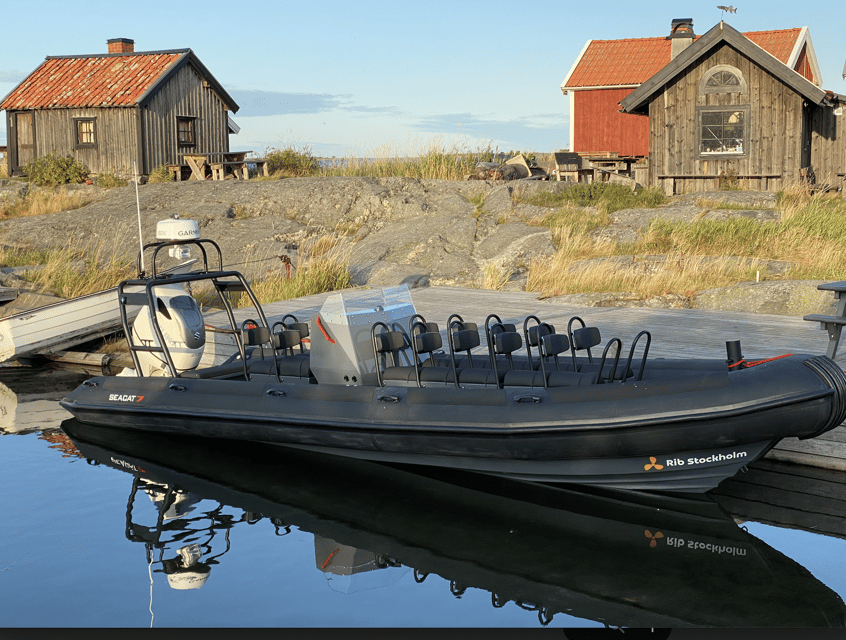 Stockholm: RIB Speed boat tour & archipelago island visit - Two hours on Grinda Nature Reserve