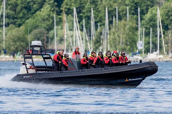 Stockholm Speed Boat 2 Hour Archipelago Tour - Strandvägen starts the tour with classic city views