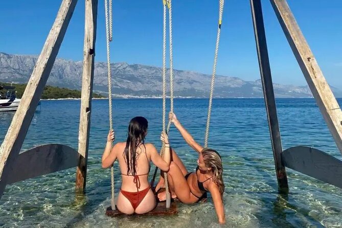 Sunset Speedboat Tour in Makarska with swim stop on island Brač - Returning west for the sunset
