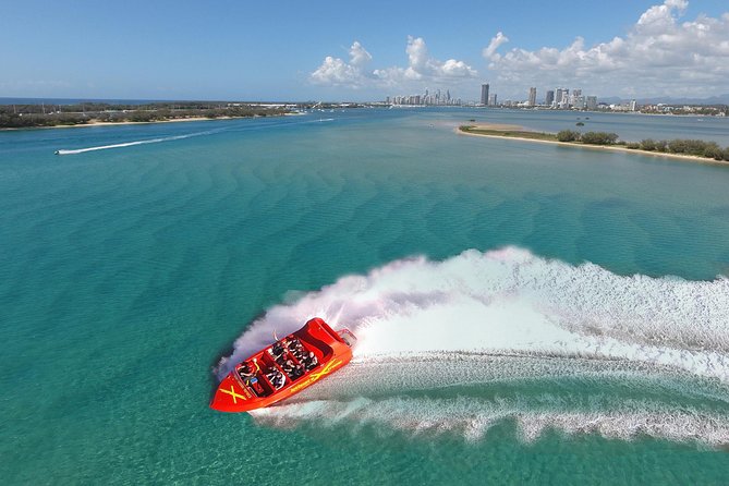 Surfers Paradise, Gold Coast Jet Boat Ride: 55 Minutes - The main event: spins, slides, and spray