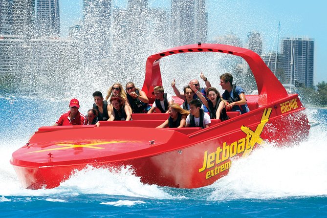 Surfers Paradise, Gold Coast Jet Boat Ride: 55 Minutes - The first run across the Broadwater