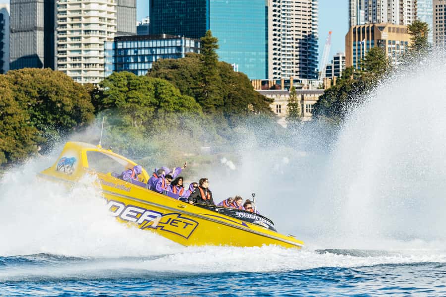 Sydney Harbour: Thunder Thrill Jet Boat Ride - The spins and power-slides are the main event