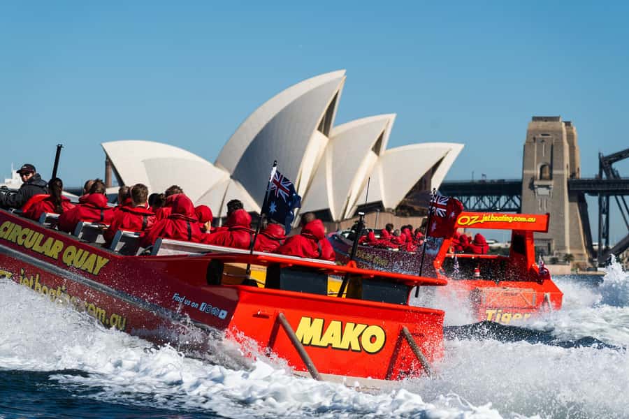 Sydney: Jet Boat Adventure Ride from Circular Quay - Thirty minutes of full-throttle harbour action