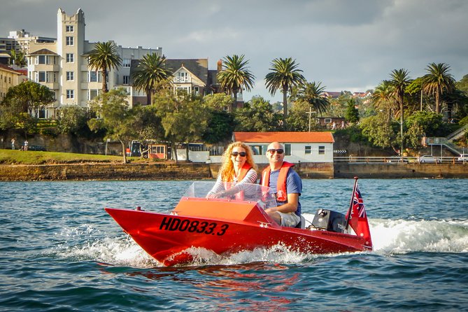 Sydney Speed Boat Adventure Harbour Tour - Garden Island, Fort Denison, and naval views