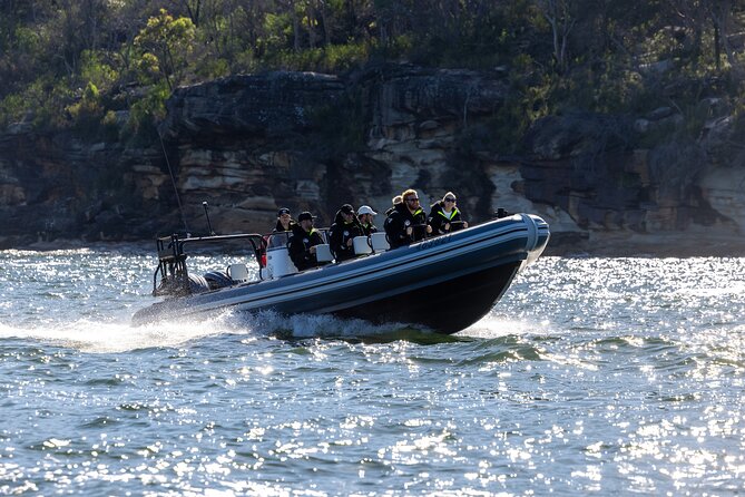 Sydney Whale Watching on Small RIB - Crossing Sydney Heads in about 15 minutes