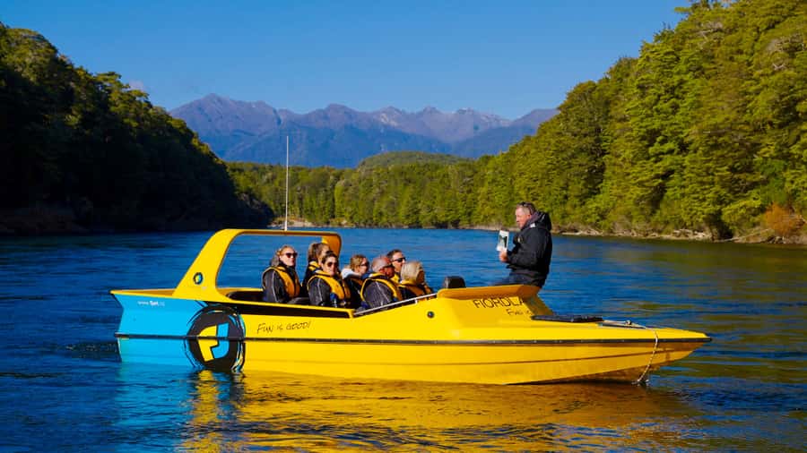 Te Anau: River Jet Boat and Bike Ride Tour with Local Guide - A short walk through Fiordland beech forest