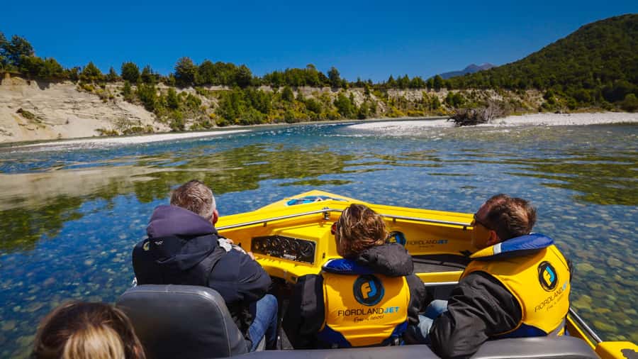 Te Anau: River Jet Boat and Bike Ride Tour with Local Guide - Switching from jet boat to bicycle