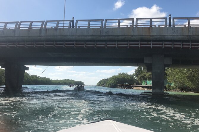 The Best Speedboat Tour In Cancun through Nichupte Lagoon, Snorkel included. - The Ride Back to the Marina