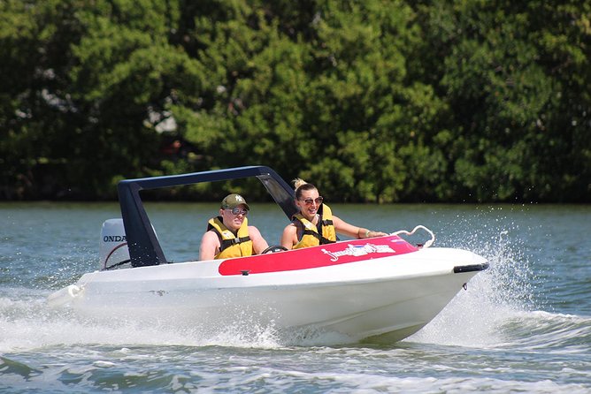 The most Intrepid Speedboat Adventure in Cancun Snorkel included - Punta Nizuc snorkeling and the MUSA statues