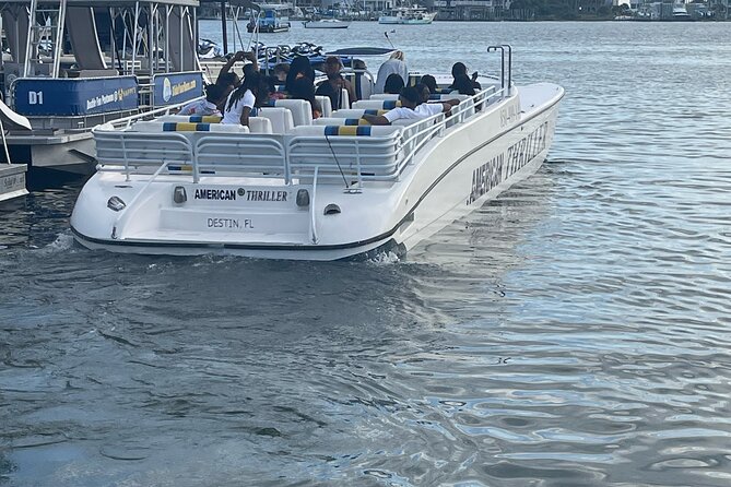Thriller Speedboat Dolphin Tours in Destin Florida - How the price measures up