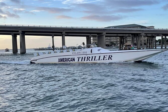 Thriller Speedboat Dolphin Tours in Destin Florida - Booking, cancellations, and practical planning