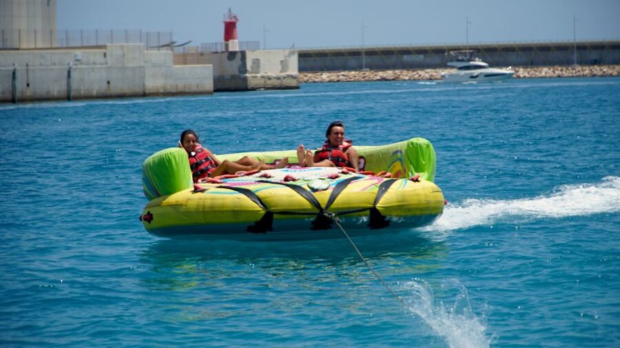 Torrevieja: Speedboat-Powered Inflatable Crazy Sofa Ride - Key points to know before booking