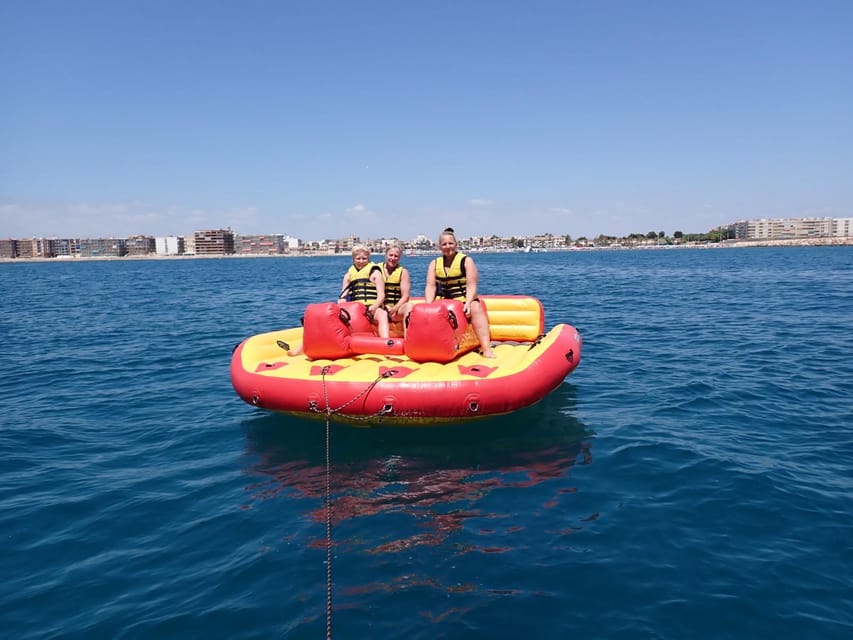 Torrevieja: Speedboat-Powered Inflatable Crazy Sofa Ride - Is 30 minutes enough for $23?