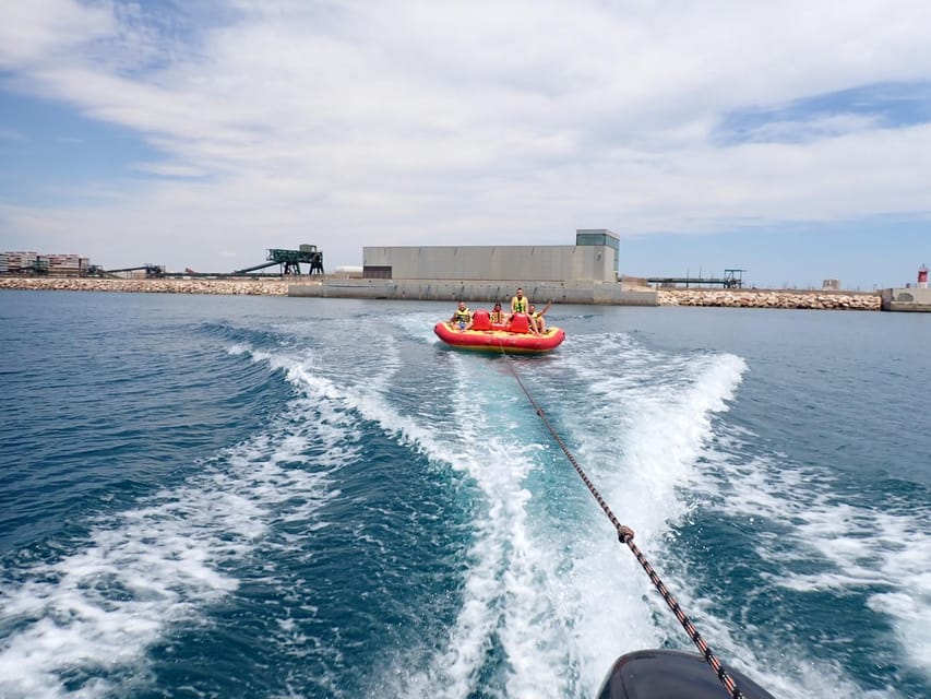 Torrevieja: Speedboat-Powered Inflatable Crazy Sofa Ride - Booking flexibility and cancellation