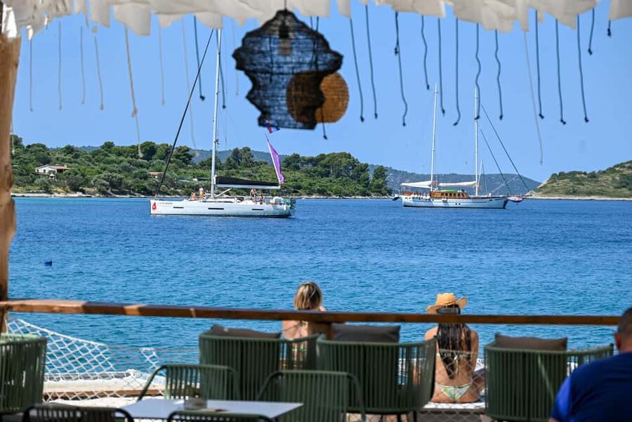 TROGIR: Blue Lagoon & 3 Islands Half-day Speedboat tour - The Ride Back to Trogir