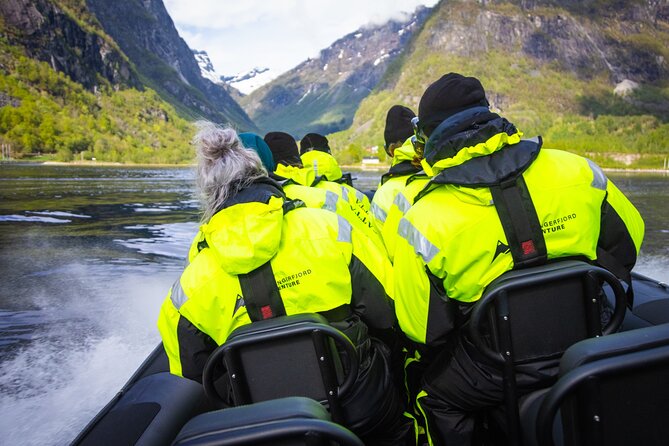 Ulvik scenic RIB adventure to Osafjord a Hardangerfjord branch - Leaving Ulvik on Ulvikafjorden