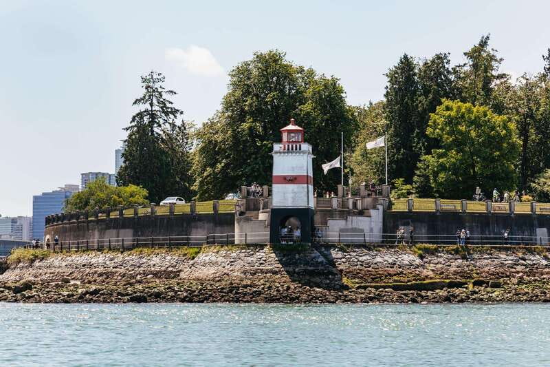 Vancouver: Indian Arm and Granite Falls Zodiac Boat Tour - Granite Falls up close