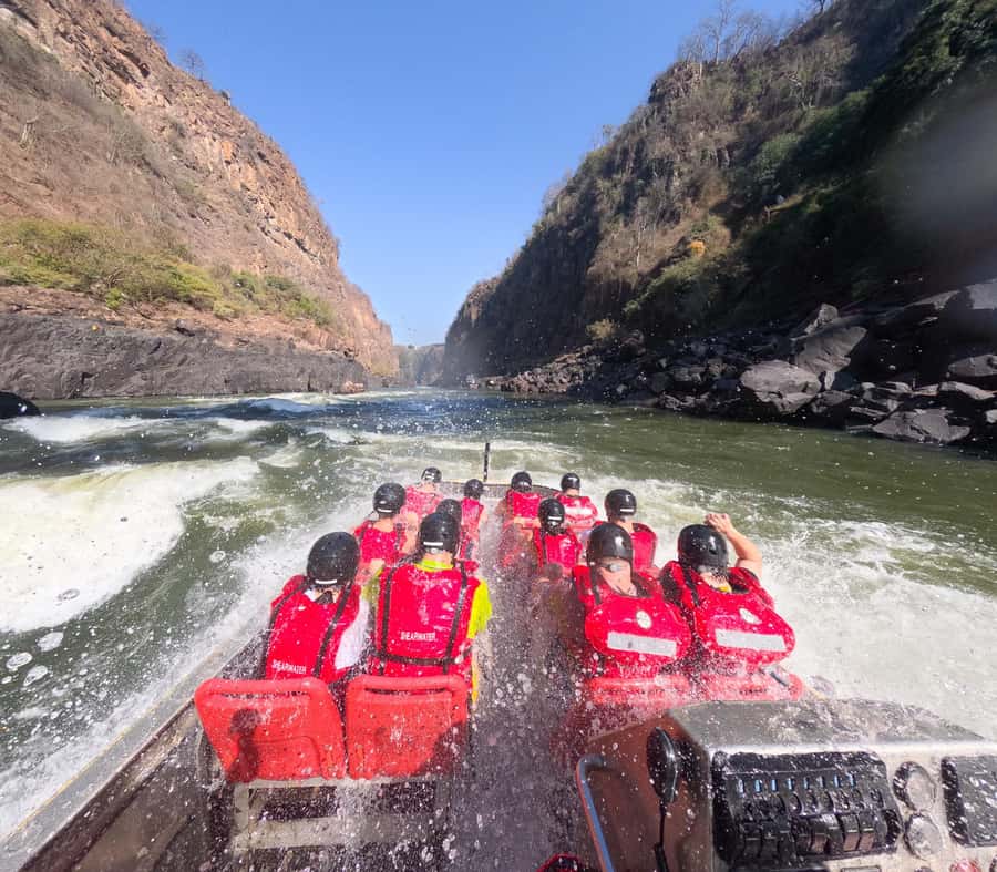 Victoria Falls: Jetboat Adventure Experience - Starting in Victoria Falls Town