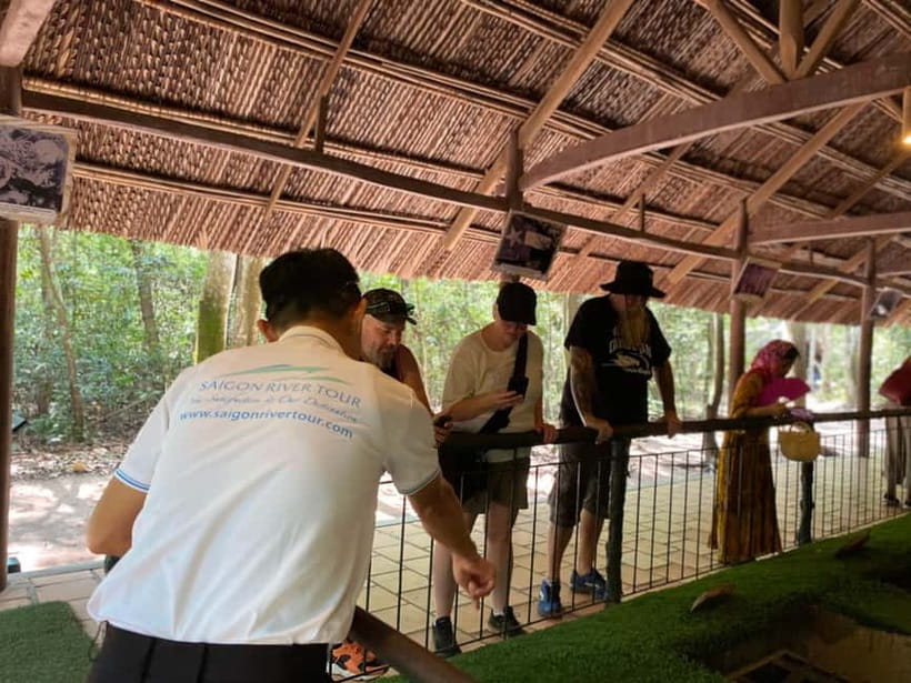 VIP Tour From Ho Chi Minh to Cu Chi Tunnels by Speed Boat - Walking past traps, bunkers, and secret entrances