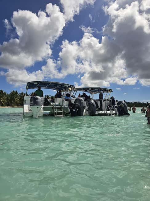VIP tour to Saona Island by speedboat with a visit to paradise beaches - The early transfer and La Romana departure