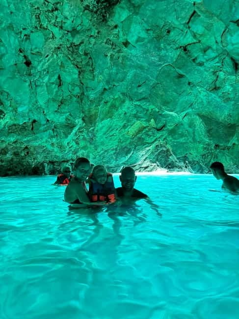Vlora: Blue Cave and Grama Bay Full-Day Speedboat Tour - Dafina Bay and Cave slow the pace