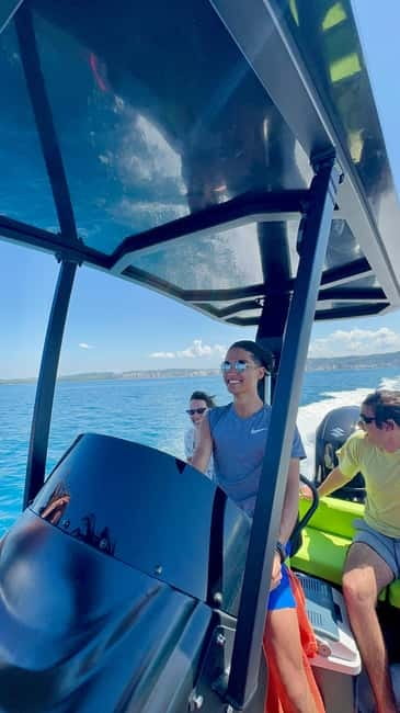 Vlora: Grama Bay and Blue Cave Speedboat Tour Adventure - Key points at a glance