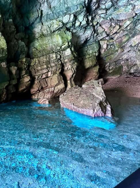 Vlora: Grama Bay and Blue Cave Speedboat Tour Adventure - The crew can shape the experience