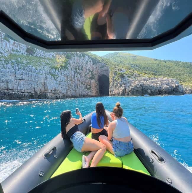 Vlora: Grama Bay and Blue Cave Speedboat Tour Adventure - Who should book this speedboat day?