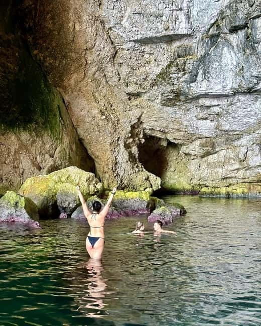 Vlore: Dafina Cave & Haxhi Ali Cave Speedboat Guided Tour - Setting out from Olympia Tours in Vlorë
