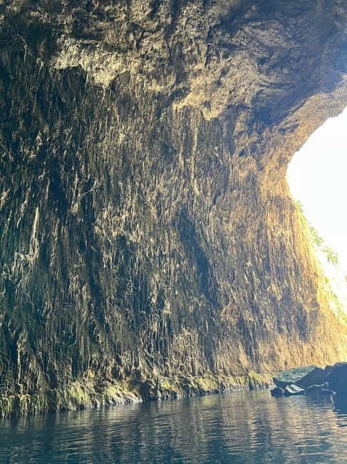Vlore: Explore Sazan Island & Haxhi Ali Cave by Speedboat - Entering Haxhi Ali Cave by boat