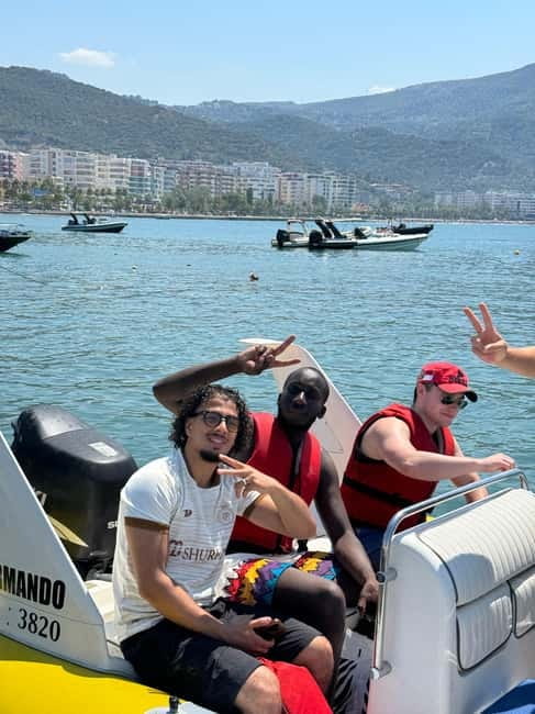 Vlore: Explore Sazan Island & Haxhi Ali Cave by Speedboat - More than two hours at a Karaburun beach