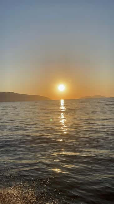 Vlore: Golden Hour Speedboat Sunset Experience - Tuneli and the turn back toward Vlore