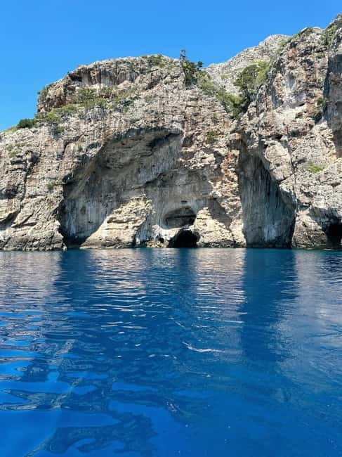 Vlore: Grama Bay & Karaburun Caves 8-Hour Speedboat Tour - Lloviz Bay and the Blue Cave deliver a longer pause