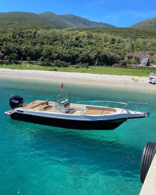 Vlore: Haxhi Ali Cave, Karaburun Speedboat Tour & Snorkeling - What the speedboat experience feels like
