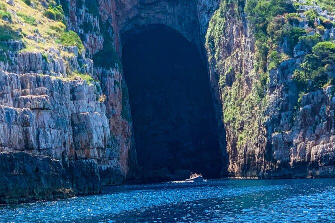 Vlore Private Boat Tour Blue Cave & Grama Bay Adventure - Key points at a glance