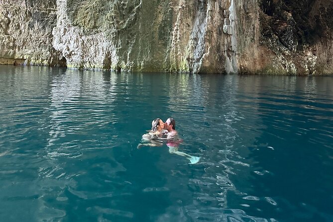Vlore Private Boat Tour to Haxhi Ali Cave & Karaburun Beach - Inside Haxhi Ali Cave for 20 minutes