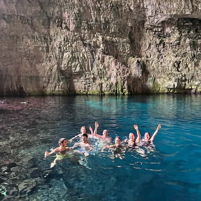 Vlorë: Sazan Island & Haxhi Ali Cave Speedboat Experience - Haxhi Ali Cave in 20 minutes