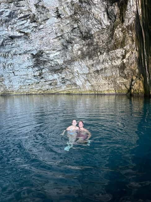 Vlorë: Sazan Island & Haxhi Ali Cave Speedboat Experience - Saint Theodore’s Bay and the walk ashore