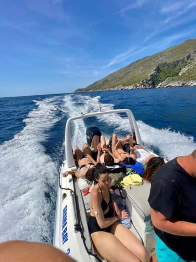 Secret Blue Gem Cave and Grama Bay Tour by Speed Boat